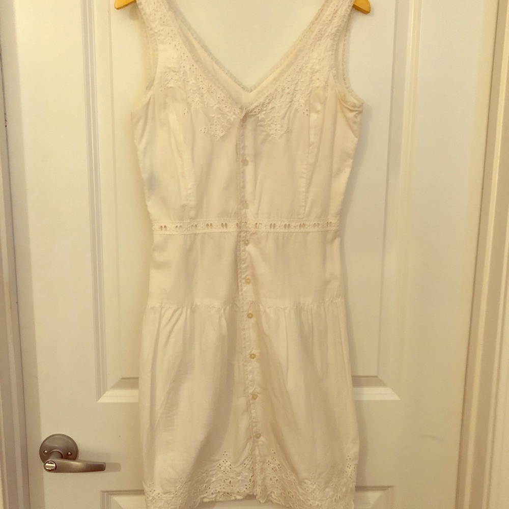 Ralph Lauren White Cotton Sundress